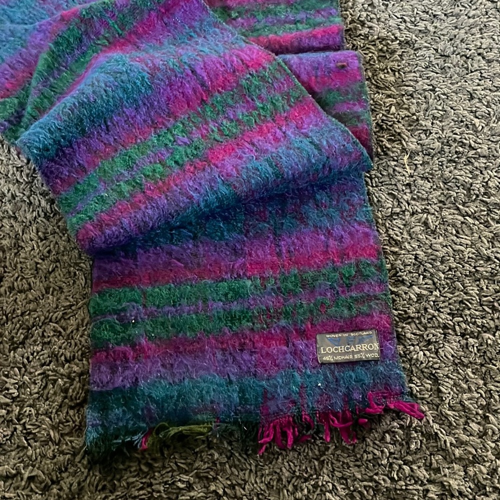 wool locharron scarf